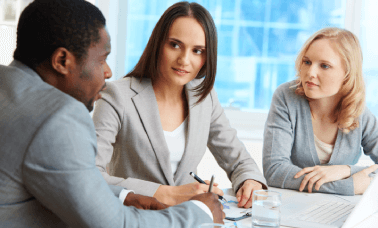 Professional team analyzing academic documents for certified translation services, ensuring accuracy and academic content.